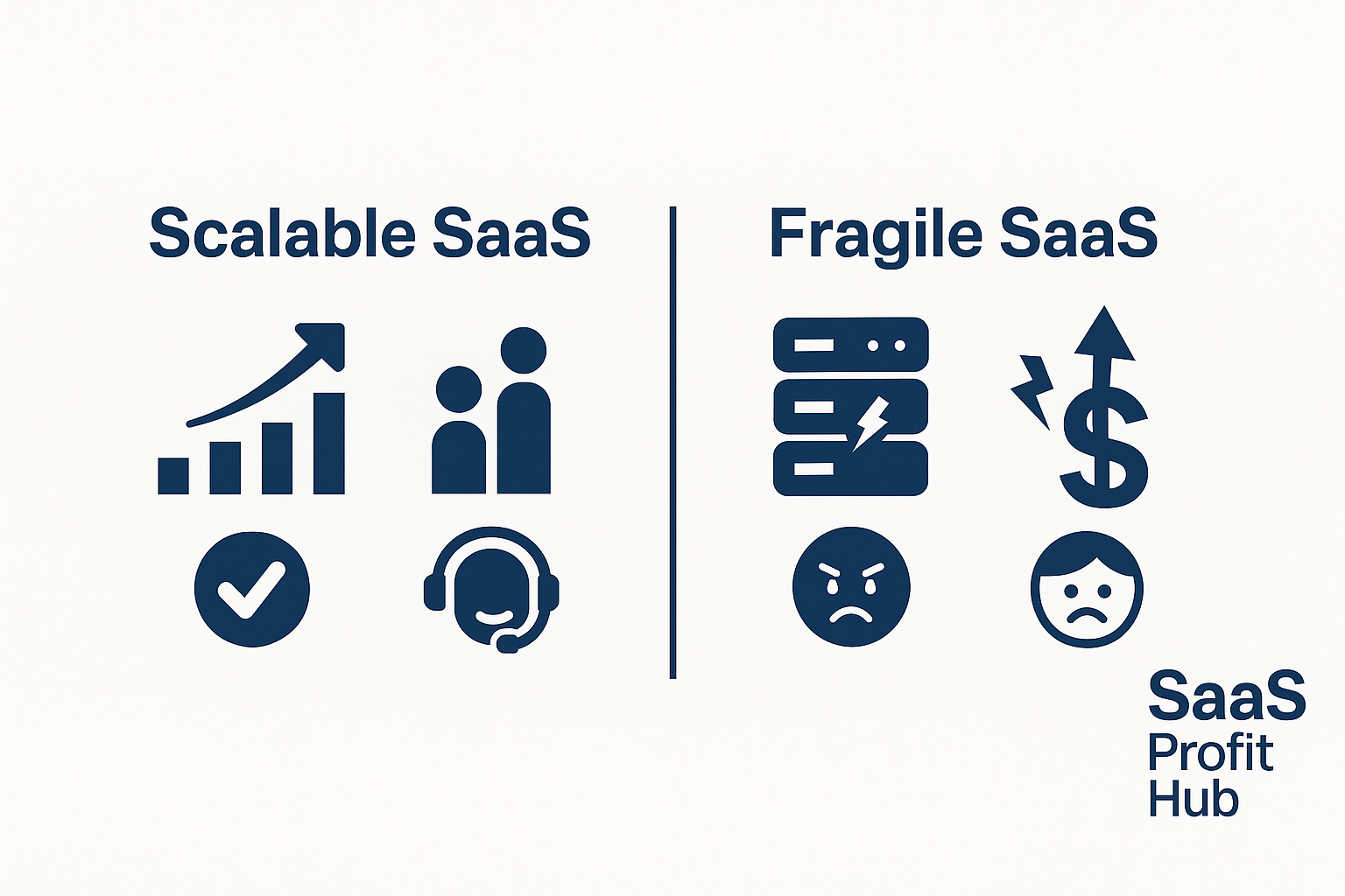 Escalabilidad y riesgos del SaaS