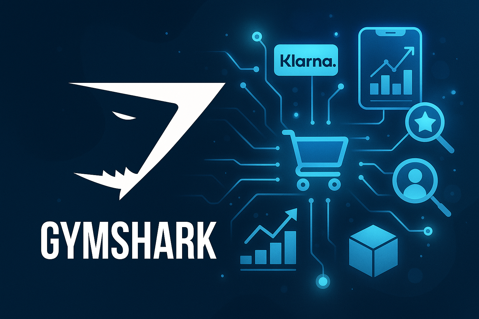 Gymshark usando Shopify, Klarna y Yotpo para escalar su e-commerce